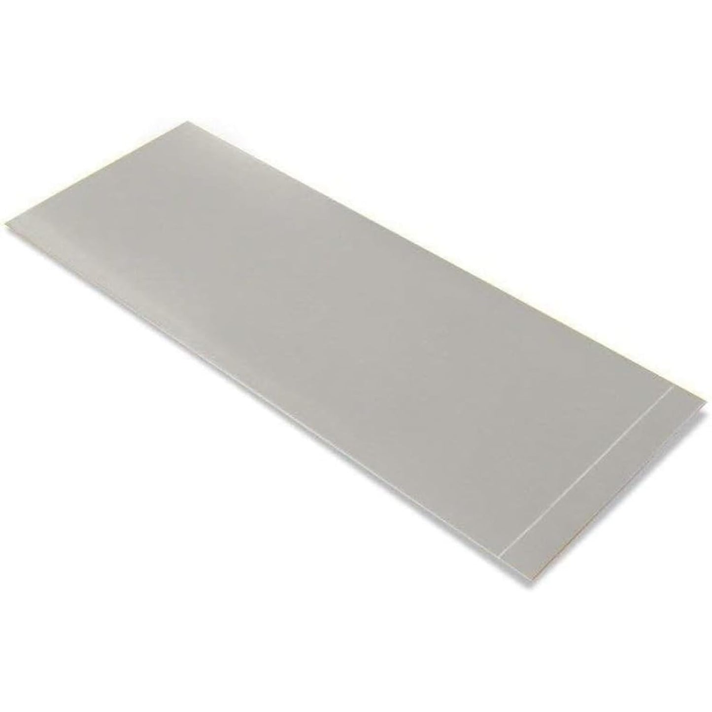 Mighty Line Floor Marking Tape Strips for Safety, Caution, Warning, Heavy-Duty, Peel and Stick, Adhesive, Industrial Quality, Grey, 4" by 10"