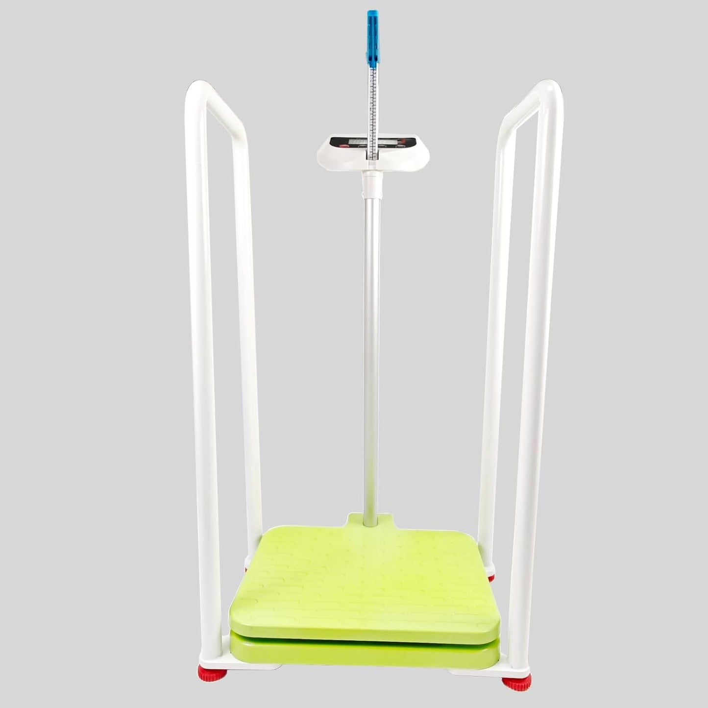 Assist The Elderly in Measuring Weight gain While Standing, with an Electronic Scale with armrests, Suitable for use in clinics, Hospitals, Schools, Nursing Homes (Tender Sprout Green)