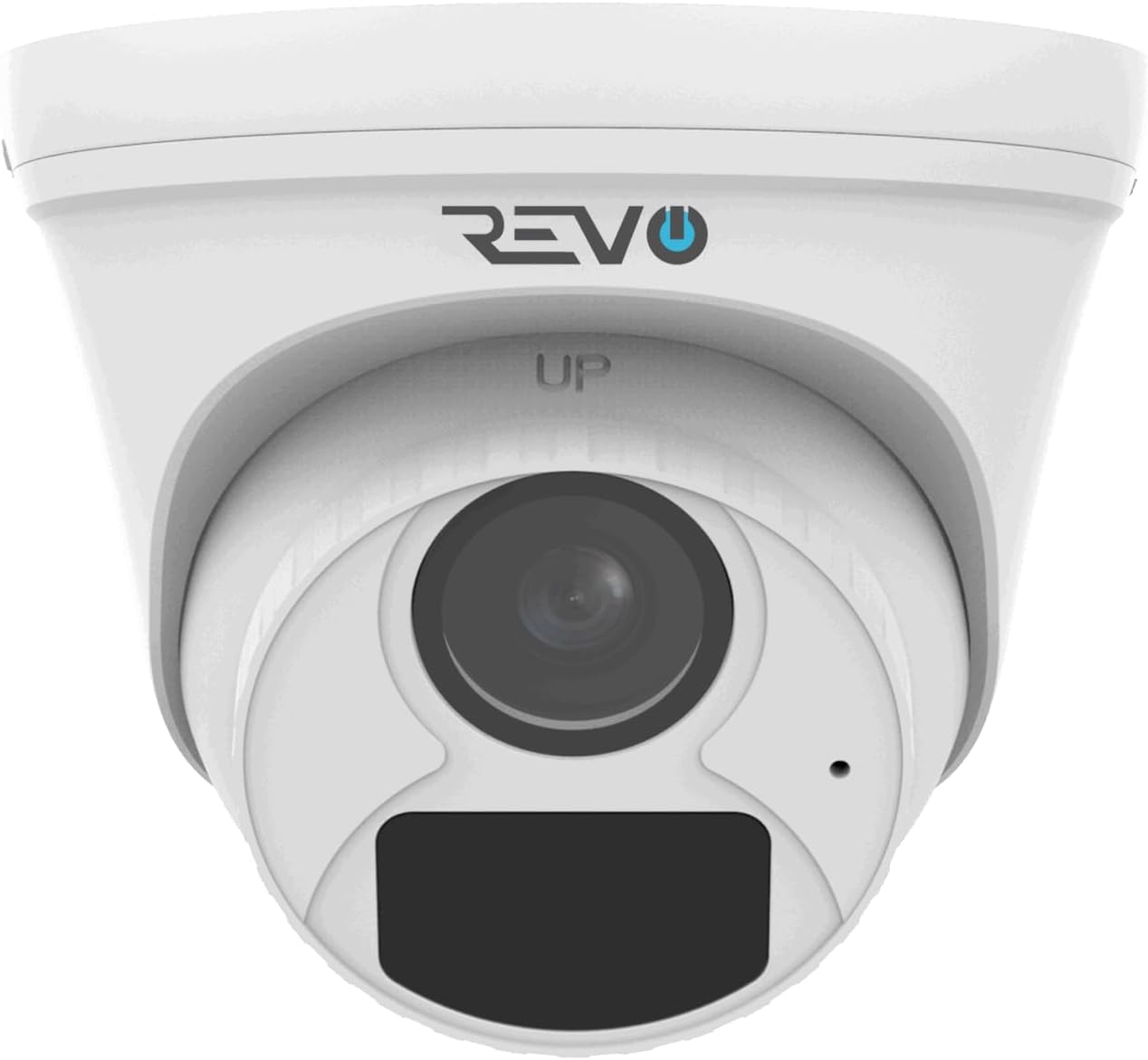 Revo Ultra Blue Series 8CH 4K POE H.265 NVR, 2TB & 6X 2K (4mp) Indoor/Outdoor IR Cameras with Built-in Mic – Remote Access Via Pc, Mac & Phone (No Monthly Fee)