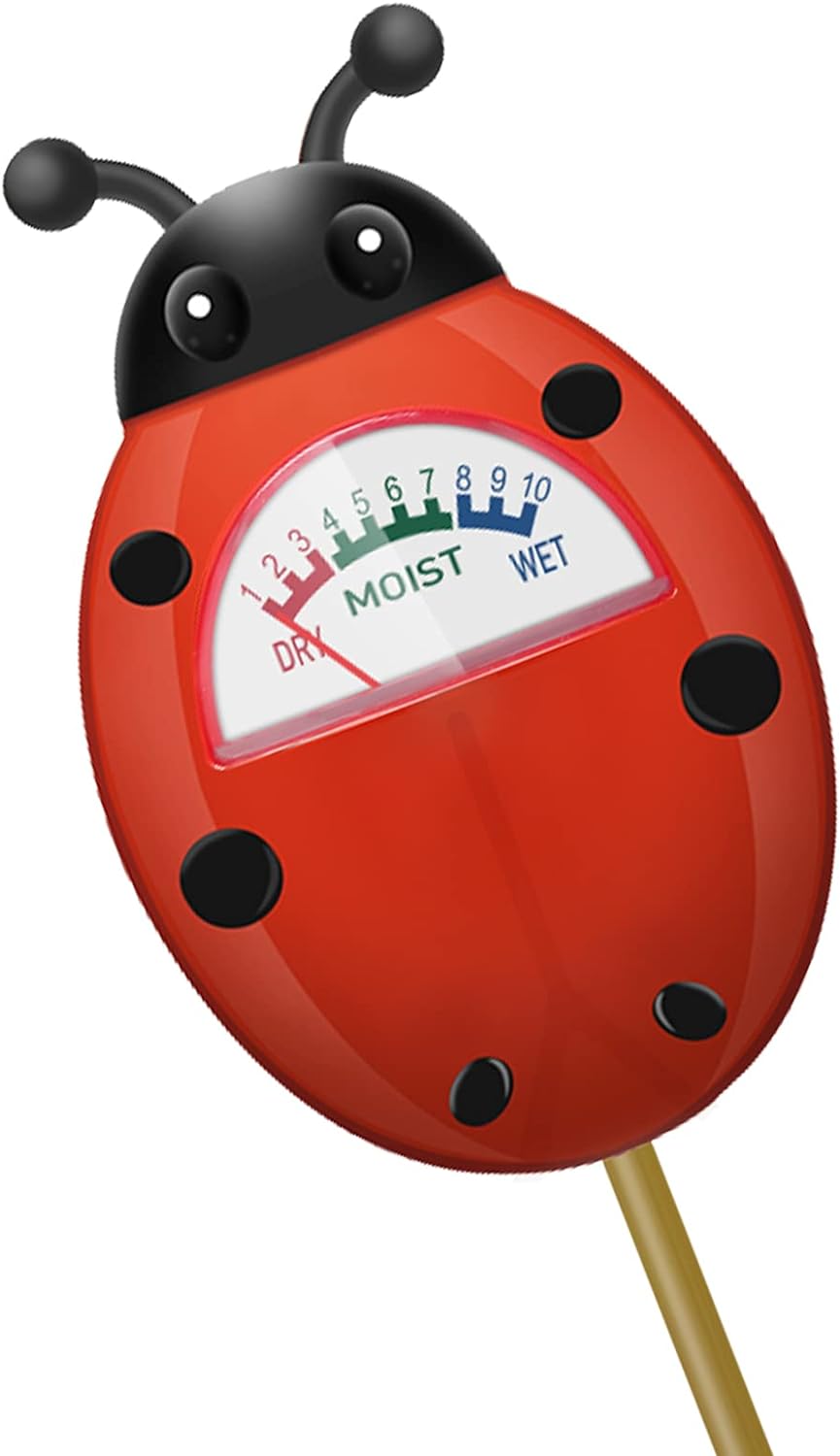 UNIWA Soil Moisture Meter, Plants Moisture Meter, Gardening Tool Kits for Plant Care, Plant Water Monitor for Garden, Farm, Lawn Indoor & Outdoor Use, No Batteries Required