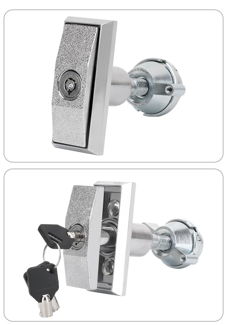 Universal Vending Machine Lock with 3 Keys Buy Vending Machine Lock Long and Short Models Versatile Replacement Security Solution-(Short)
