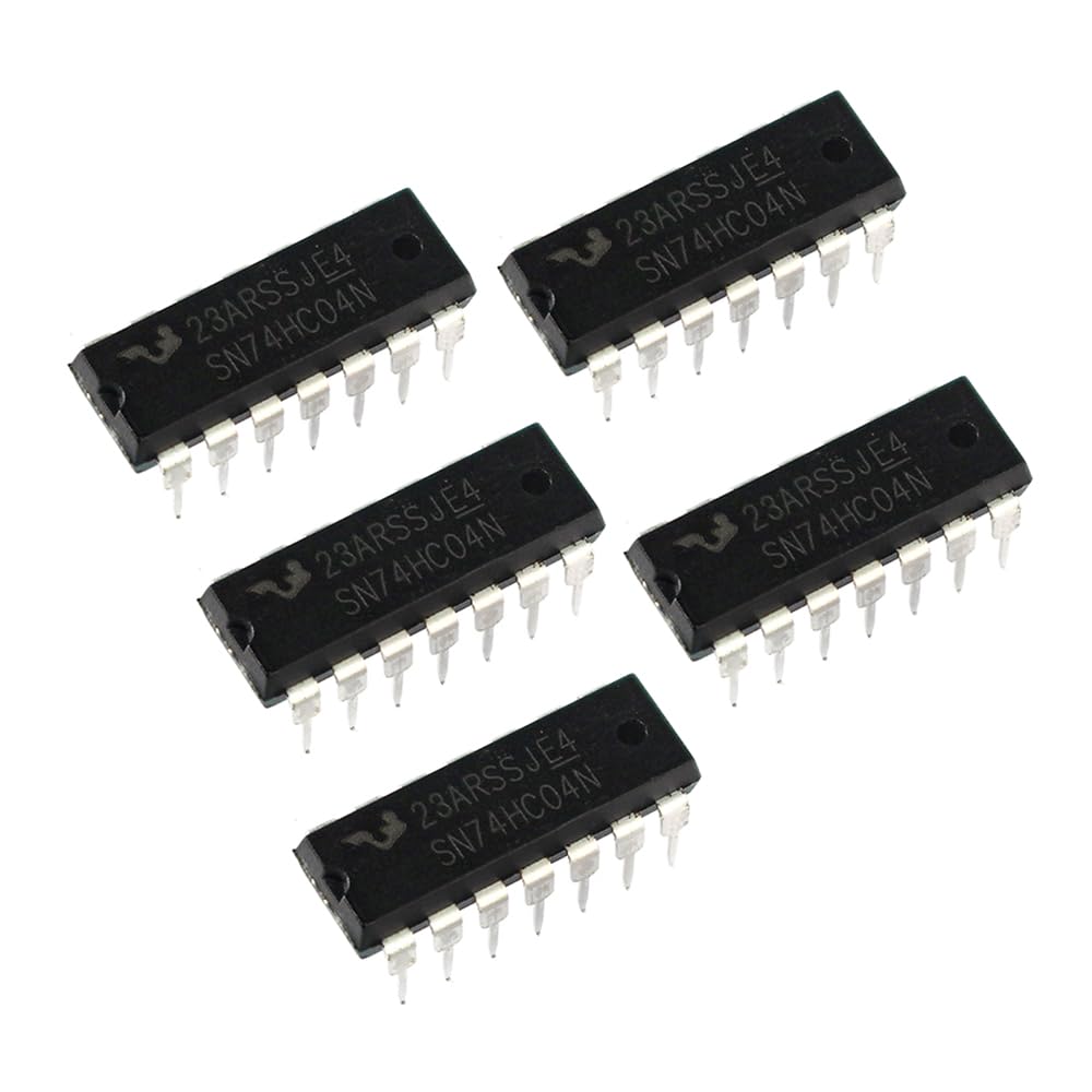 50Pcs 5 Values 74HCxx Series Logic IC Assortment Kit - IC Socket - 74HC00 74HC02 74HC04 74HC08 74HC32 Logic IC Chip IC Assortment Kit