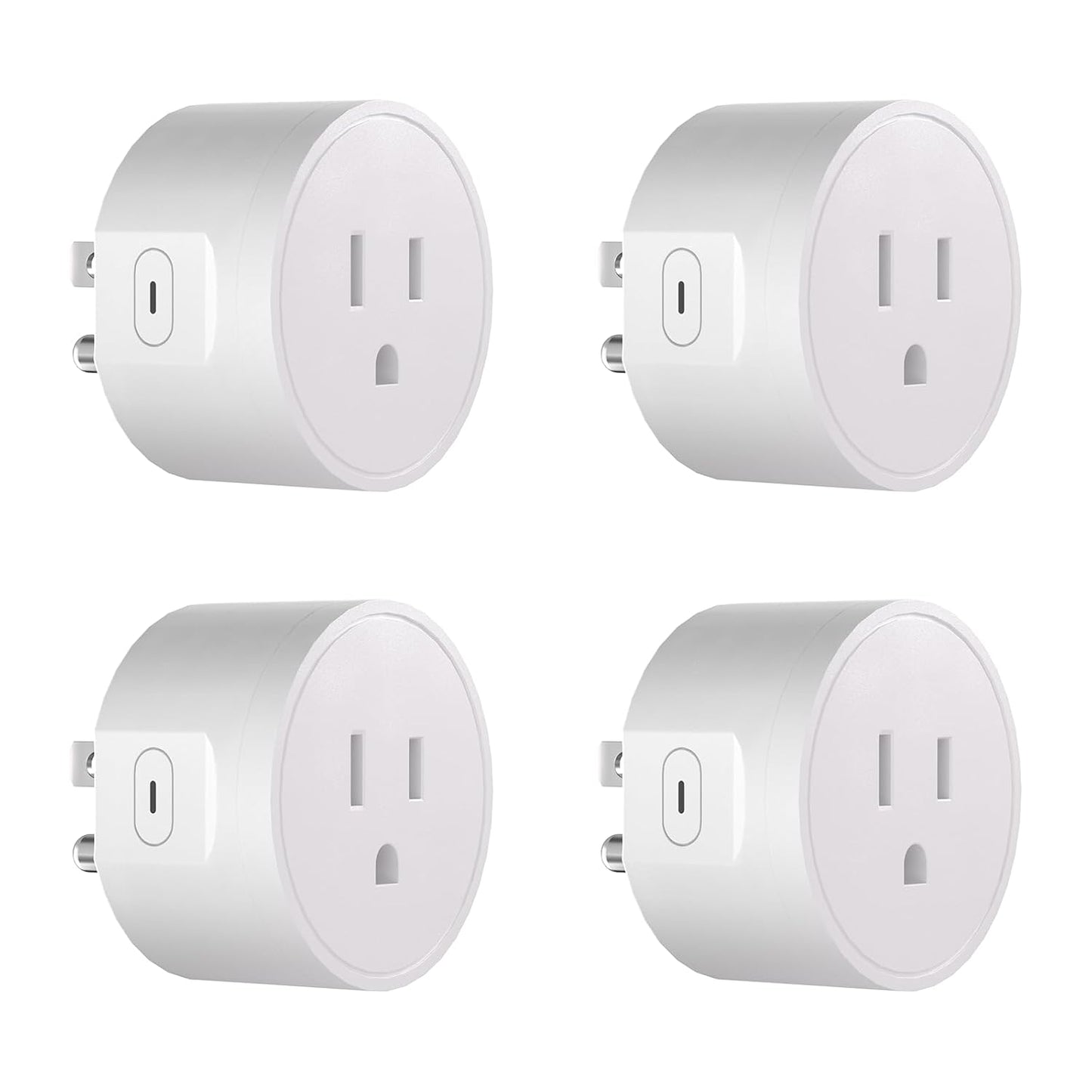 SONOFF S41sTPB Matter Smart Plug, 15A 1800W Max, Remote & Voice Control via Alexa/Google Home, ETL Certified, Timer Outlet, Compatible with SmartThings & Home Assistant (4-Pack)