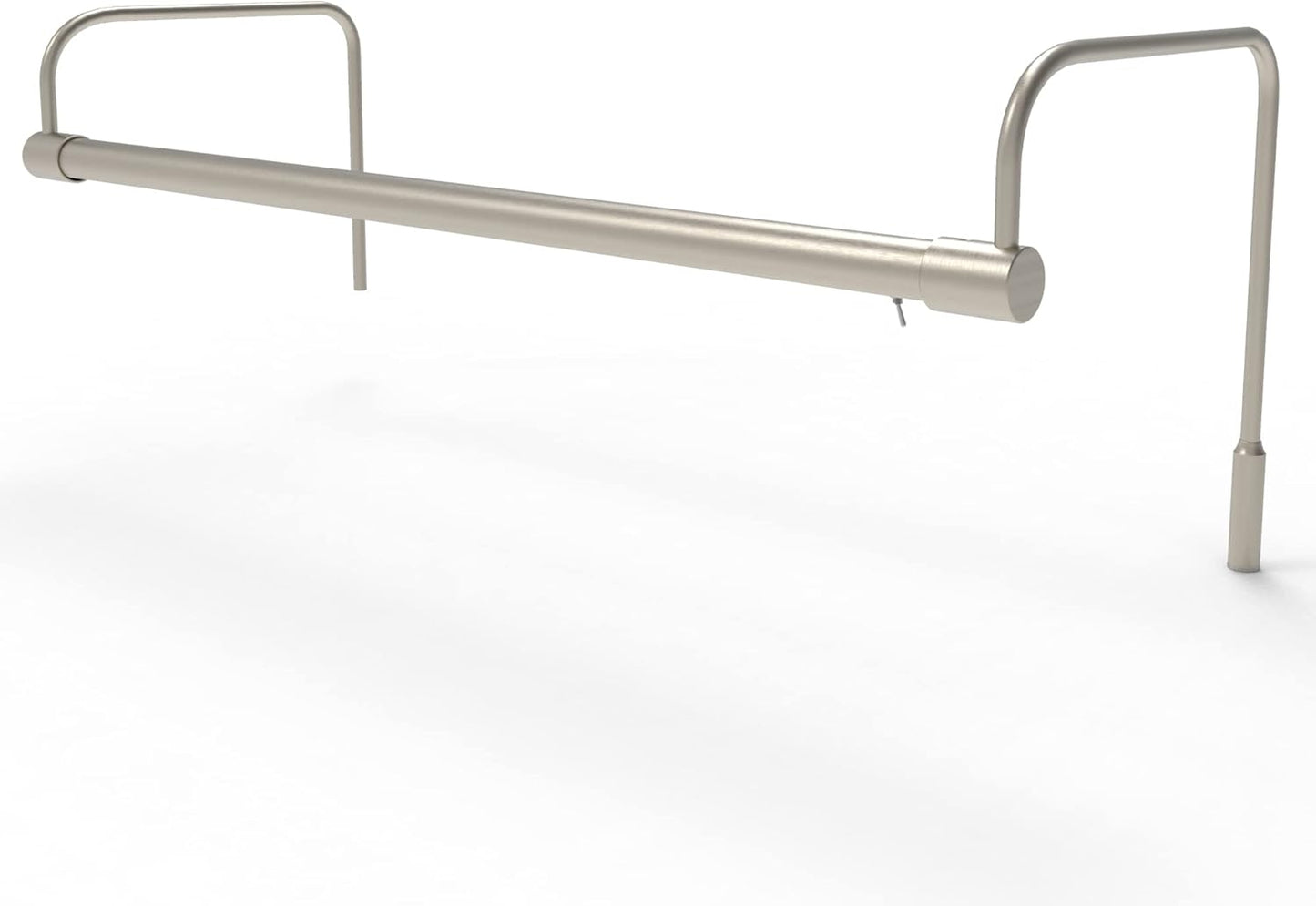 Cocoweb 21 Inch Tru-Slim Satin Nickel Picture Light - LED, 2700K, Adjustable Arm, Plug-in, Toggle Switch, Sleek and Compact Design