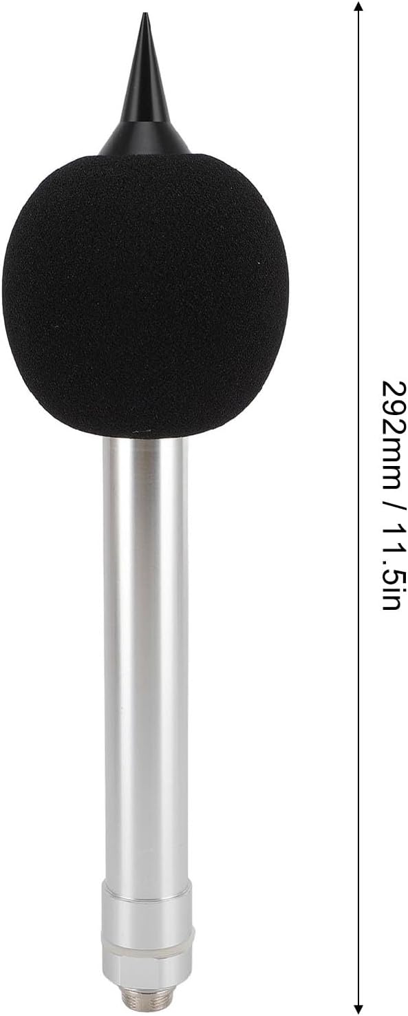 Pilipane Noise Sensor Decibel Test Transducer Sound Level Sensor RS232 Output 30 130dB Measurement Range DC5V for Industrial Environmental Monitoring Aluminum Alloy Construction