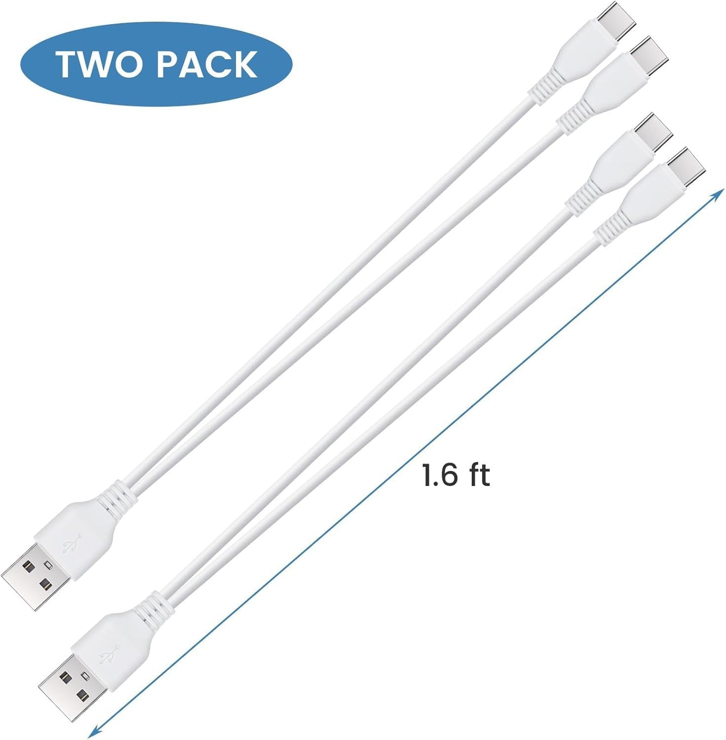 Under Cabinet Lighting USB C Charging Cable, Charger for MCGOR Motion Sensor Light Indoor, with Power Adapter