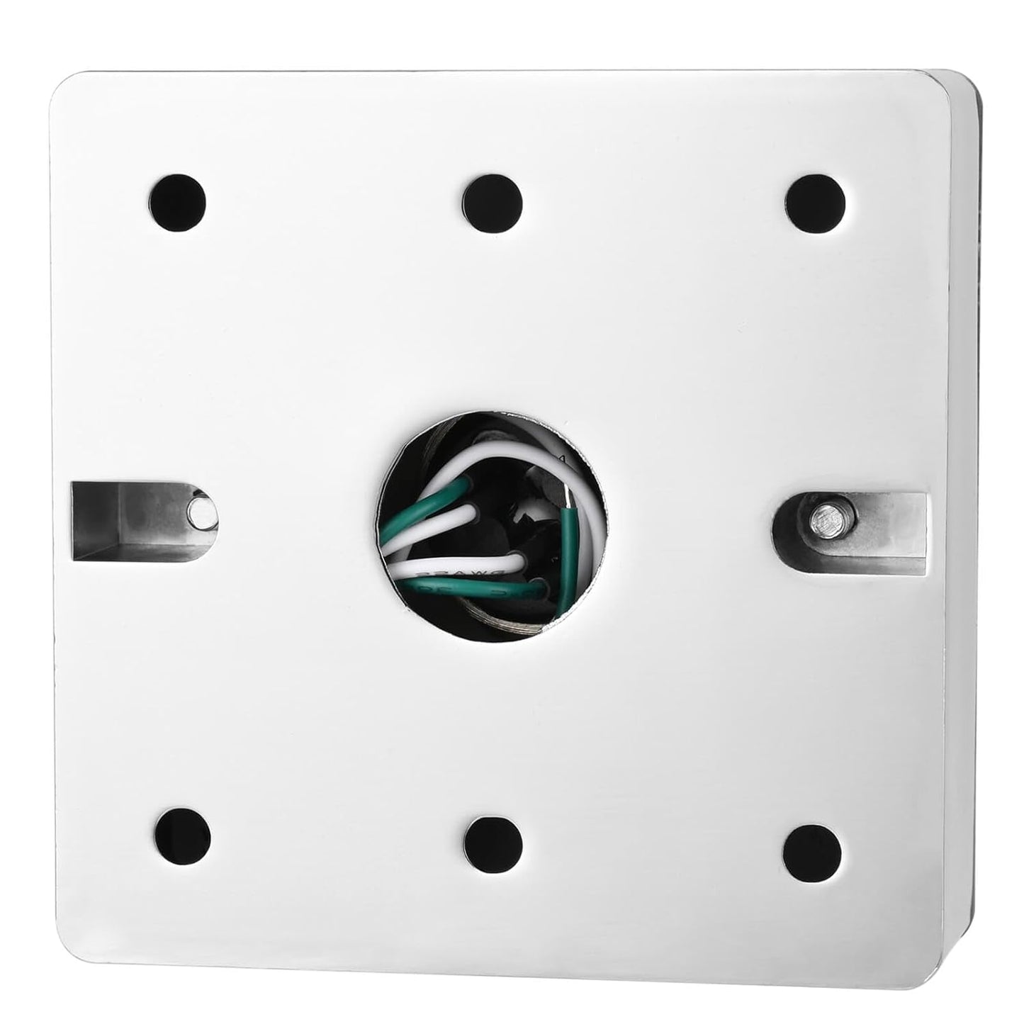 Push to Exit Button for Door Access Control Big Press Button IP68 Waterproof 304 Stainless Steel Shell with Back Mounted Box NO/COM Output