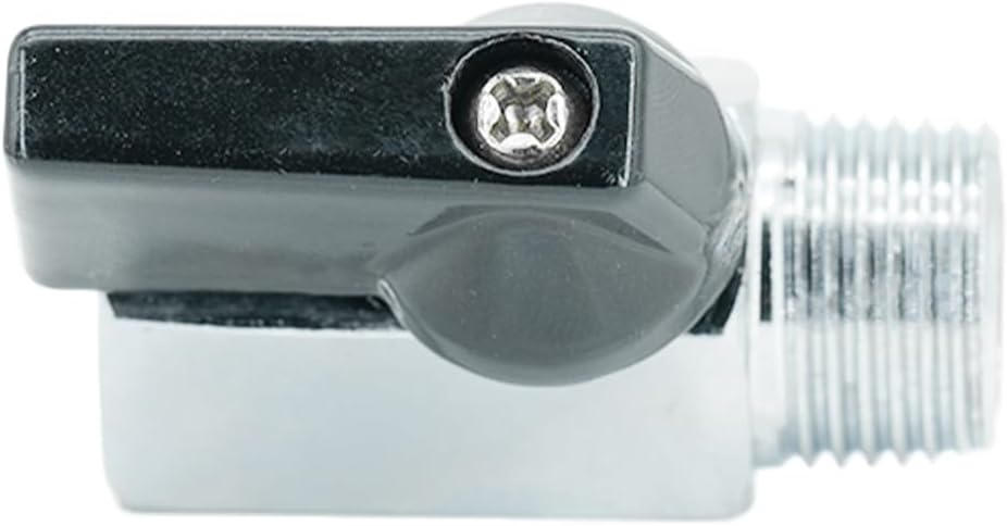 Brass Mini Ball Valve 1/2" NPT Female x Male Shut-Off Valve(Pack of 2)