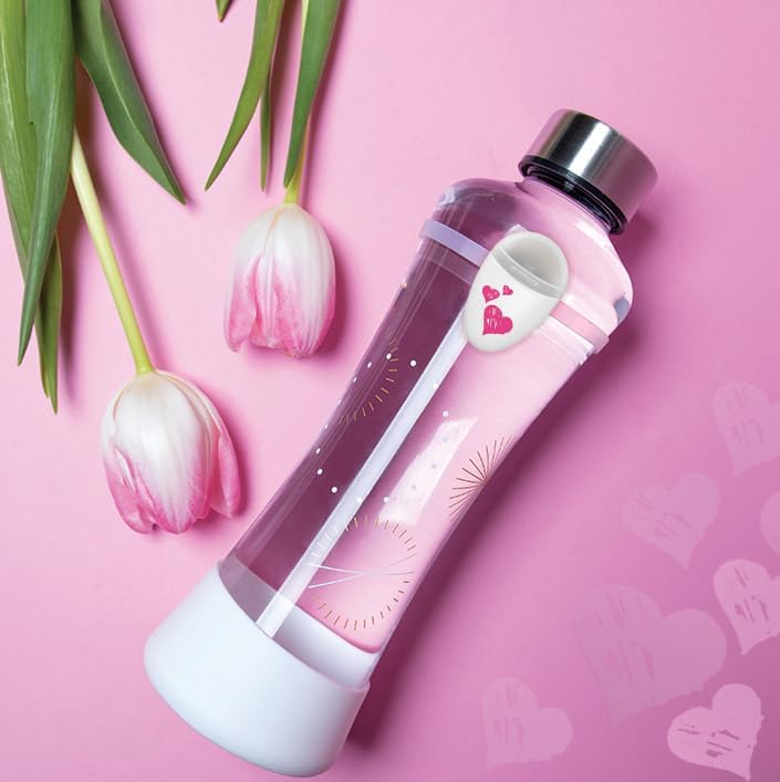 ULLA Drink Water Reminder, Smart Light for Water Bottle, Fits Most Bottles, Lights Up When Time to Drink, Hidrate Smart Water Bottle Reminder to Drink, Smart Hydration Reminder (Sweetheart)