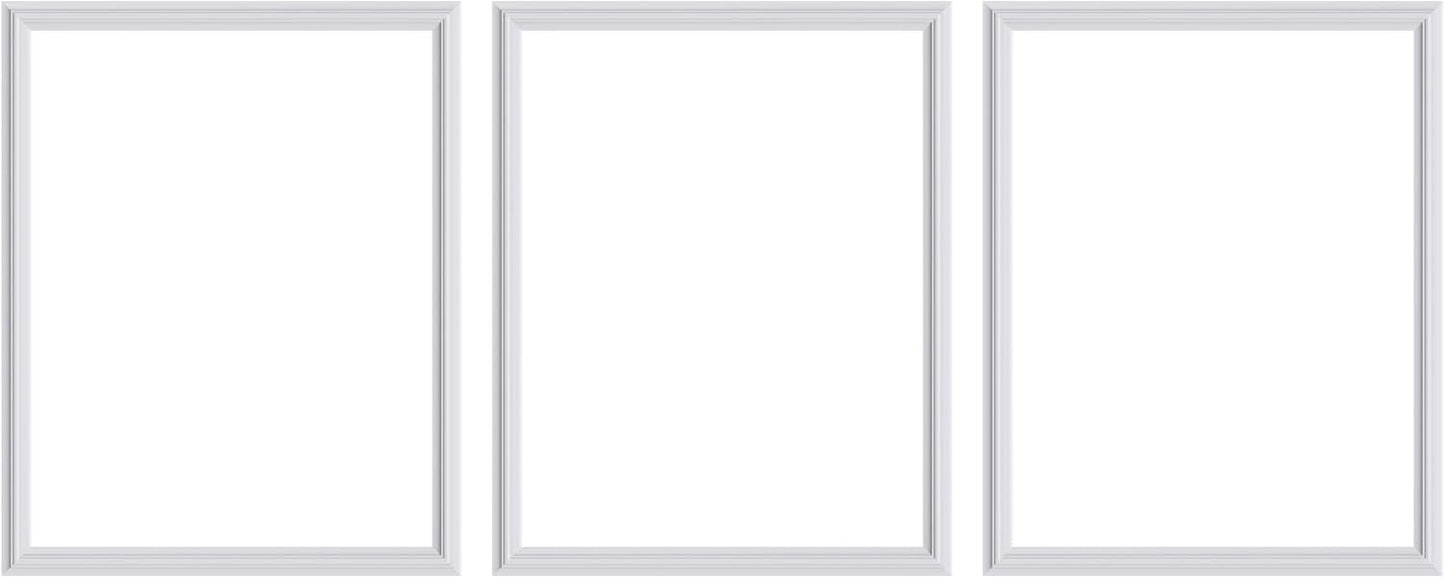 3 PCS Premade Wainscoting Panels Accent Wall Panels for Interior Wall Decor Easy DIY Build and Batten Chair Rail & Picture Frame Door Decor(16 x 20 in)