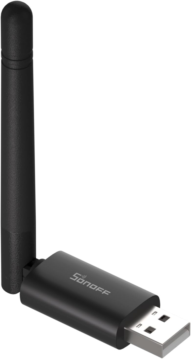 SONOFF Zigbee 3.0 & Thread Dongle Lite (EFR32MG21) | USB Stick Coordinator for Home Assistant & Zigbee2MQTT | Compact Gateway with Easy Firmware Flashing & Extension Cable