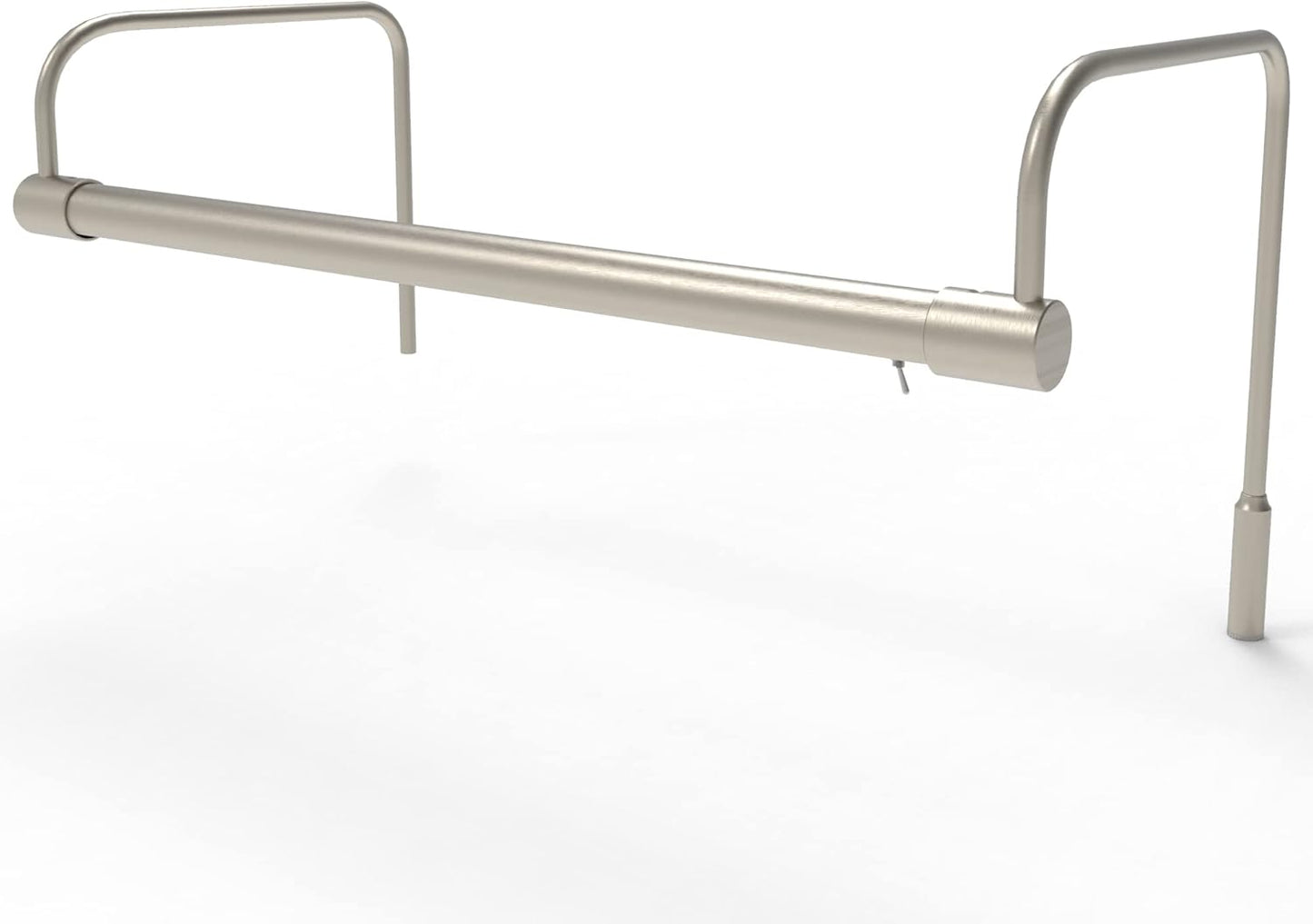 Cocoweb 16 Inch Tru-Slim Satin Nickel Picture Light - LED, 2700K, Adjustable Arm, Plug-in, Toggle Switch, Sleek and Compact Design