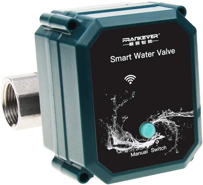 Smart Water Valve WIFI Remote Control Faucet Timer for Hose Compatible with Alexa, Google Home (WIFI, DN15(1/2"))