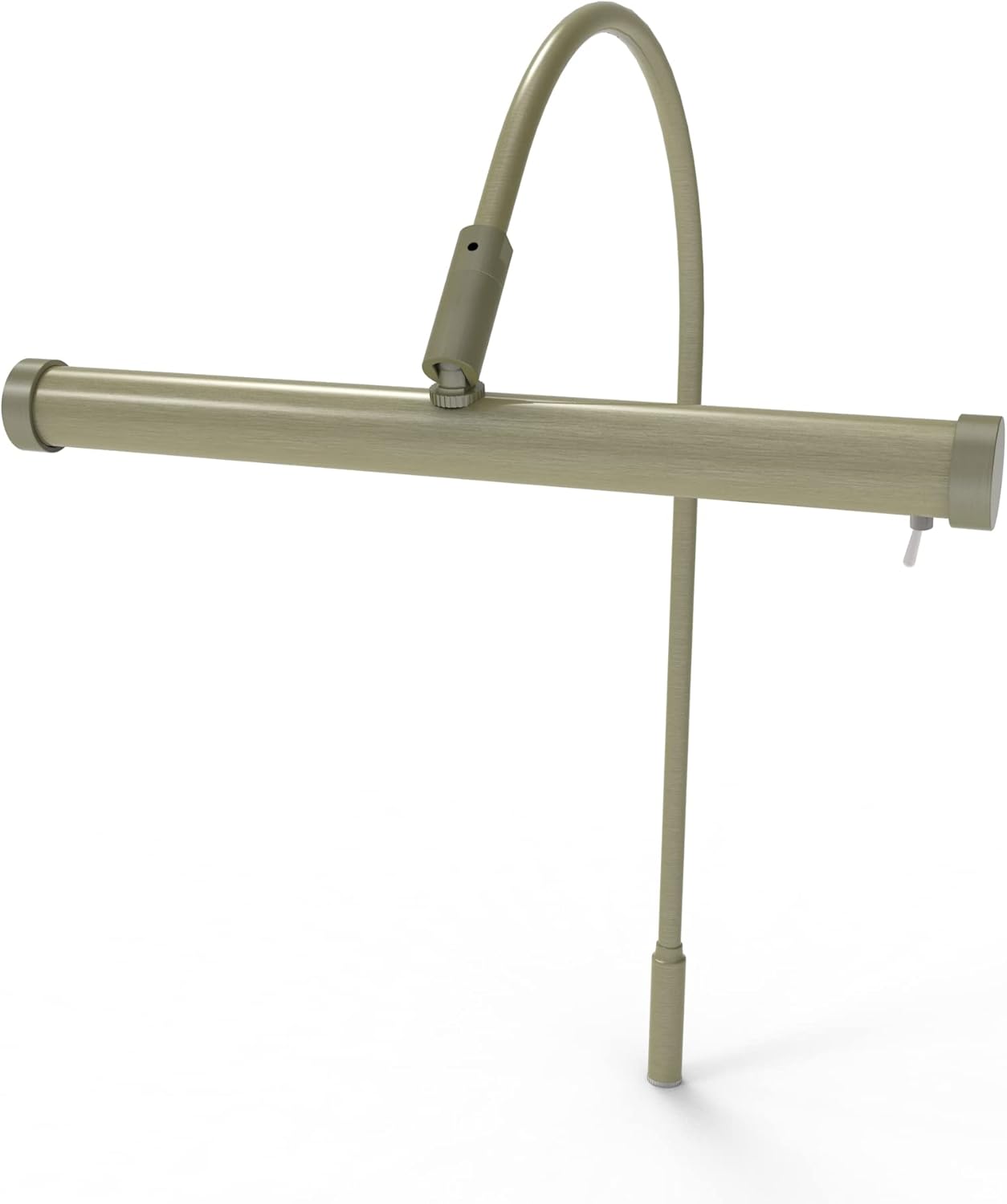 Cocoweb 9 Inch Tru-Slim Antique Brass Picture Light - LED, 2700K, Adjustable Arm, Plug-in, Toggle Switch, Sleek and Compact Design