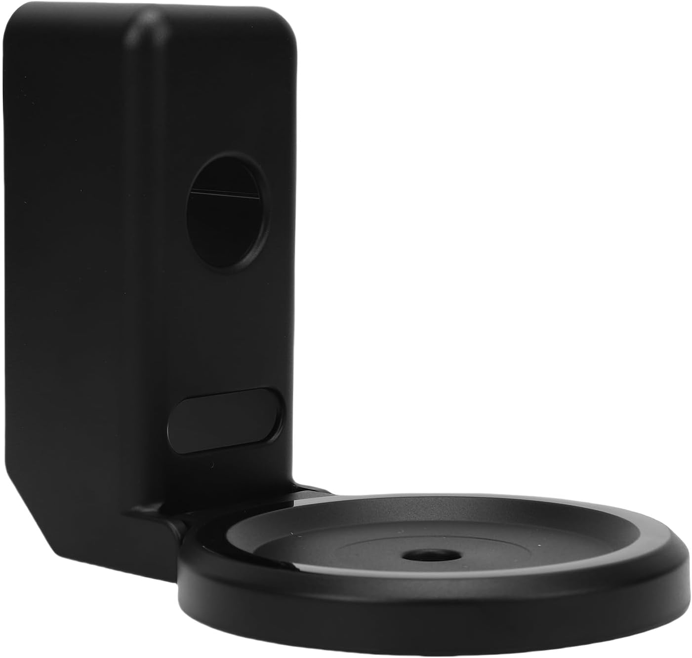 Yosoo Wall Mount Bracket for Dot 4th 5th Gen, Space Saving Speaker Holder Compatible with Smart Home Devices, Adjustable ABS Wall Stand for Living Room or Bedroom Use (Black)