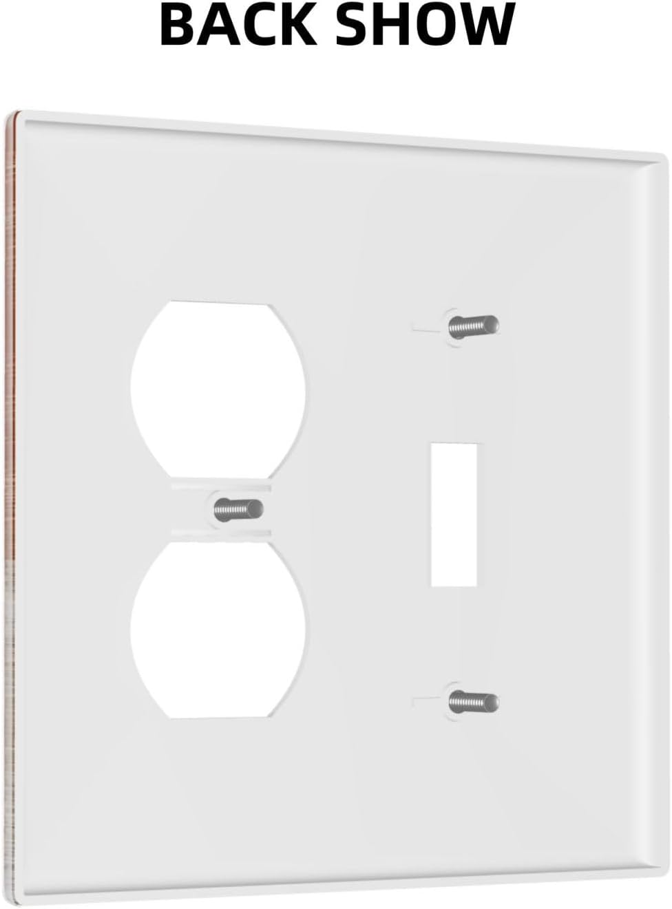 Orange Grey Abstract Art Oil Painting Wallplates 1 Toggle 1 Duplex Switch Plate Electrical Gfci Faceplate Decorative Light Switch Covers For Home Farmhouse Decor