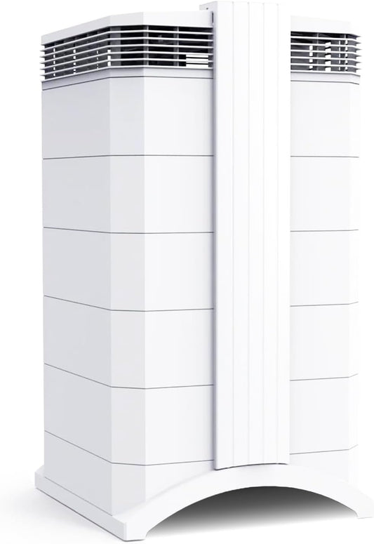 IQAir HealthPro Plus XE Air Purifier - Smart HyperHEPA Filtration for Large Rooms up to 1125 sq ft - Smoke, Viruses, Allergens, Asthma, Mold, Dust, Pets, Swiss Made, WiFi Enabled