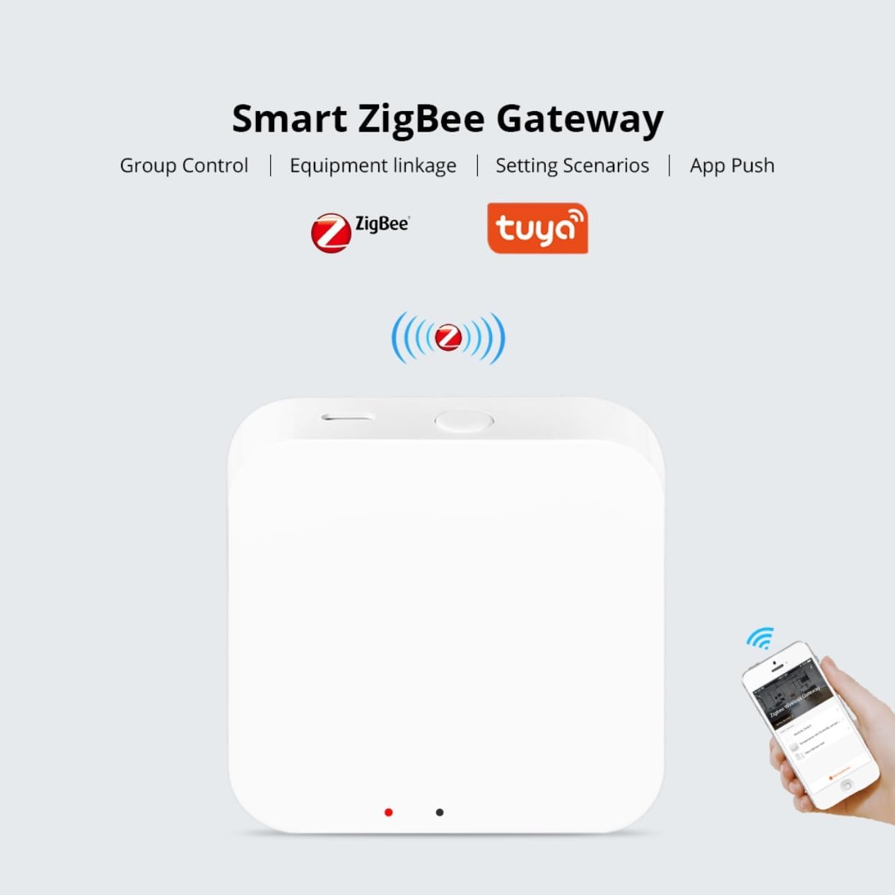 Smart Blinds Motor with Free Zigbee 3.0 Hub & 6-Month Rechargeable Battery, 8.8lb Load for 1.5"/38mm Tubes, 30dB Ultra Quiet, Compatible with Alexa/Google Home & Zebra/Roman/Roller Blinds