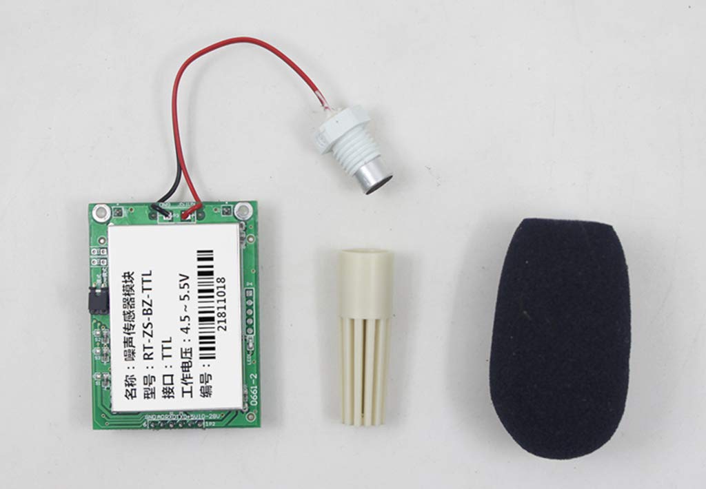 Taidacent Industrial Grade Noise Decibel Detection Module Sound Sensor Sound Level Meter Sound Measurement (RS485-12V)