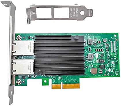 PCI-E PCI Express X4 10Gb Network Interface Card with Intel chipset X550-T2 Ethernet Dual RJ45 Port Server LAN Adapter NIC