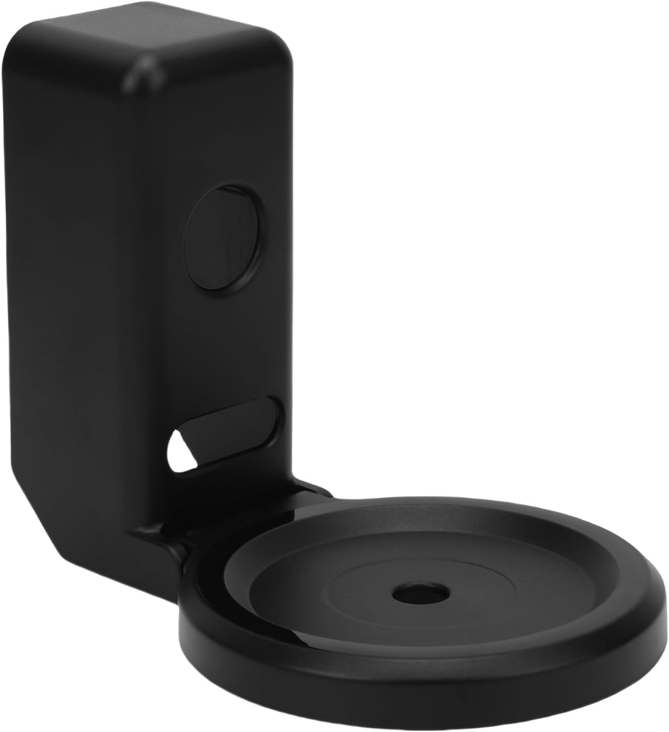 Yosoo Wall Mount Bracket for Dot 4th 5th Gen, Space Saving Speaker Holder Compatible with Smart Home Devices, Adjustable ABS Wall Stand for Living Room or Bedroom Use (Black)
