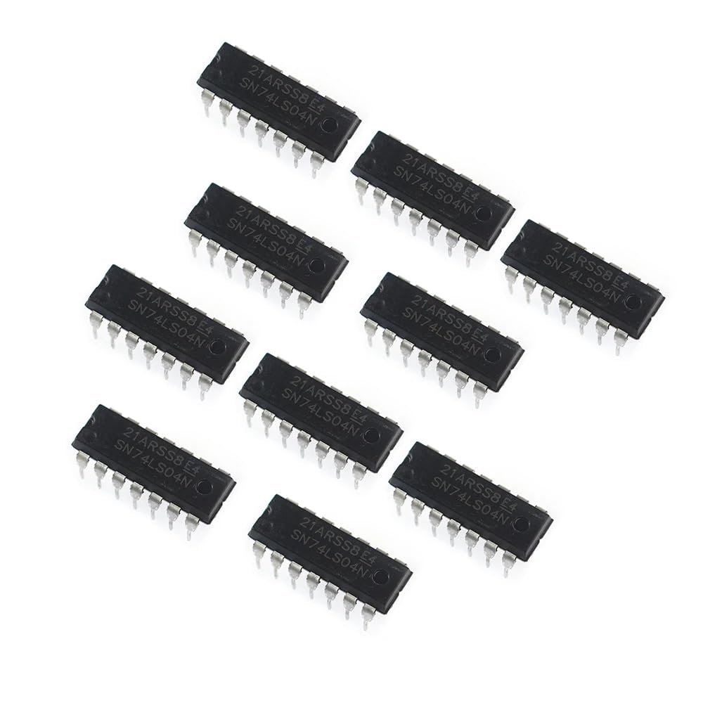 50Pcs 5 Values 74LSxx Series Logic IC Assortment Kit - IC Socket - 74LS00 74LS02 74LS04 74LS08 74LS32 IC Chip