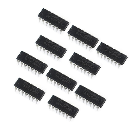 50Pcs 5 Values 74LSxx Series Logic IC Assortment Kit - IC Socket - 74LS00 74LS02 74LS04 74LS08 74LS32 IC Chip