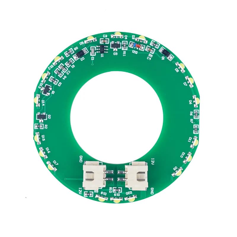 Touch Sensor Circuit Board DIY Touch-Sensitive Smart Table Module Built-in LED Light for Hexagon Coffee Luminous Table Touch Light Up Touch Switch 10Pcs (RGB)