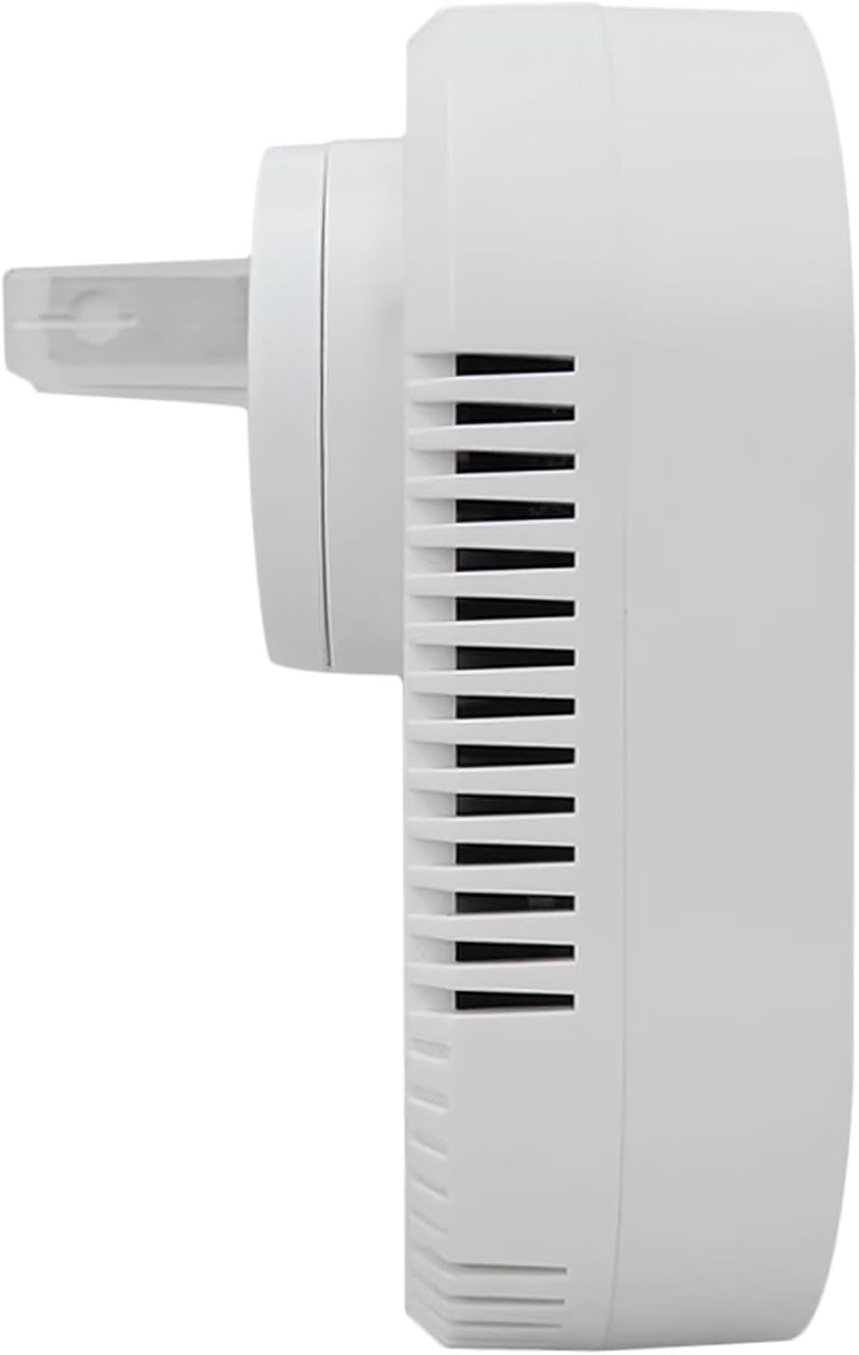 Wall Plug-in Natural Gas & CO Detector, 4-in-1 Portable Combustion Gas Alarm with LCD Display for Indoor Air Quality Monitoring
