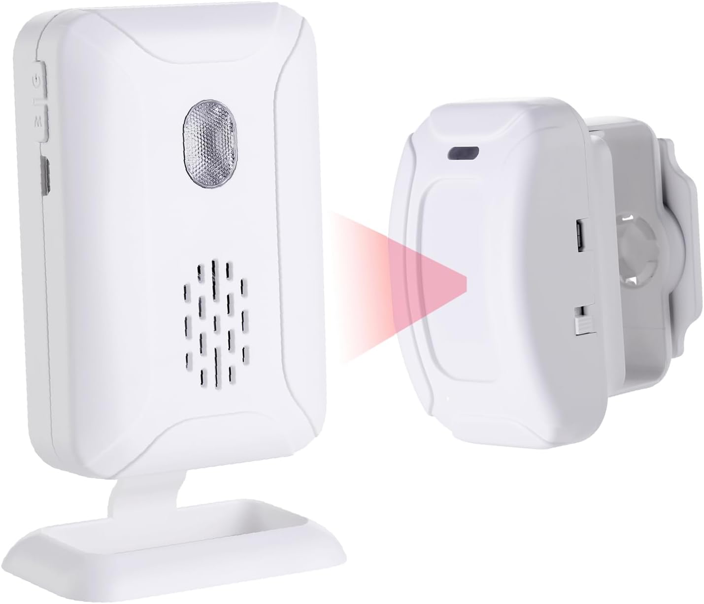 Evernary Bed Alarm and Fall Prevention for Elderly Adults, Wireless Motion Detector for Seniors Caregiver Motion Sensor Alarm Indoor for Dementia
