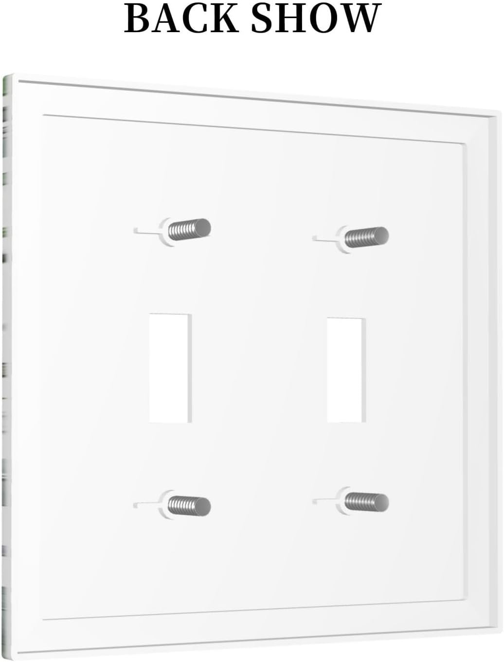 Decorative Switch Plates Sage Plant Red Mushroom Butterfly Wild Flower 2 Gang Double Toggle Outlet Light Switch Cover Wall Plate Electrical Faceplate For Bed Room Kids Room Decor