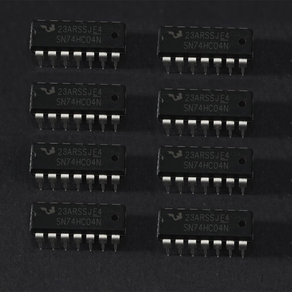 50Pcs 5 Values 74HCxx Series Logic IC Assortment Kit - IC Socket - 74HC00 74HC02 74HC04 74HC08 74HC32 Logic IC Chip IC Assortment Kit