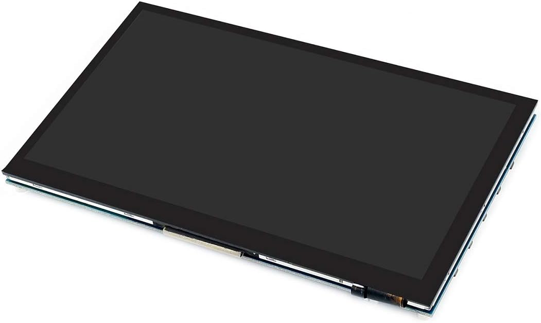 7 inch HDMI LCD 1024x600 Resolution Capacitive Touch Screen IPS Display Module Compatible with Raspberry Pi 4 3 2 1 B B+ A+,Jetson Nano,Support Software Resolution (up to 1920×1080)