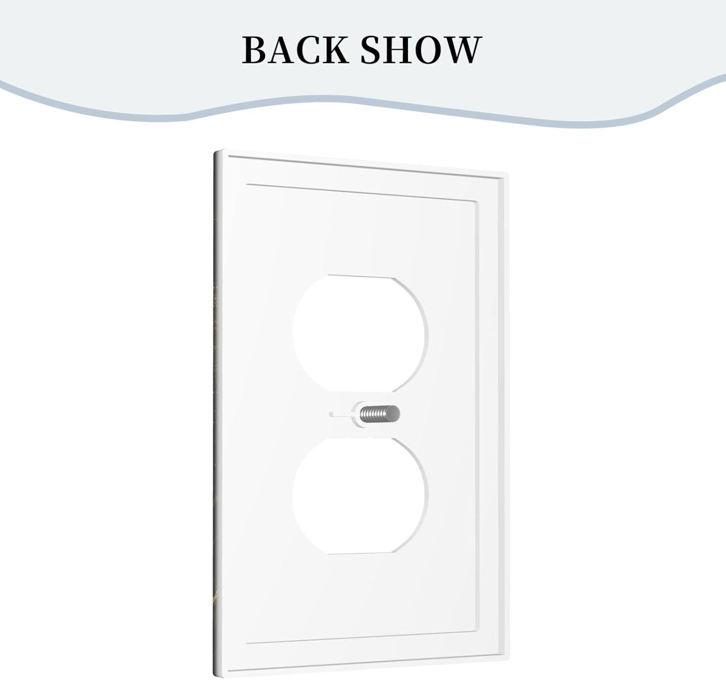 Decorative Outlet Covers Golden Shining Fantasy Kabbalah Tree of Life 1 Gang Duplex Light Switch Cover Plate Unique Wall Plate Electrical Switch Plate Covers for Bedroom Home Decor