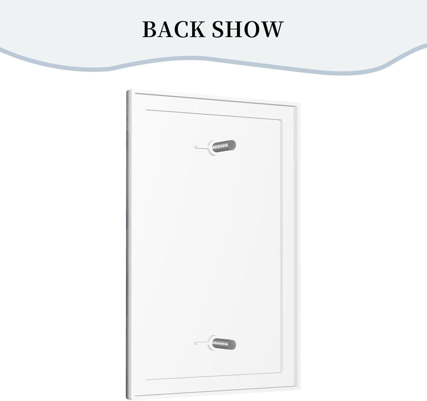 Decorative Light Switch Plate Covers Rustic White Purple Daisy Floral Flower 1 Gang No Device Single Blank Outlet Cover Wall Plate Light Switch Cover Plate Faceplate for Bedroom Home Decor