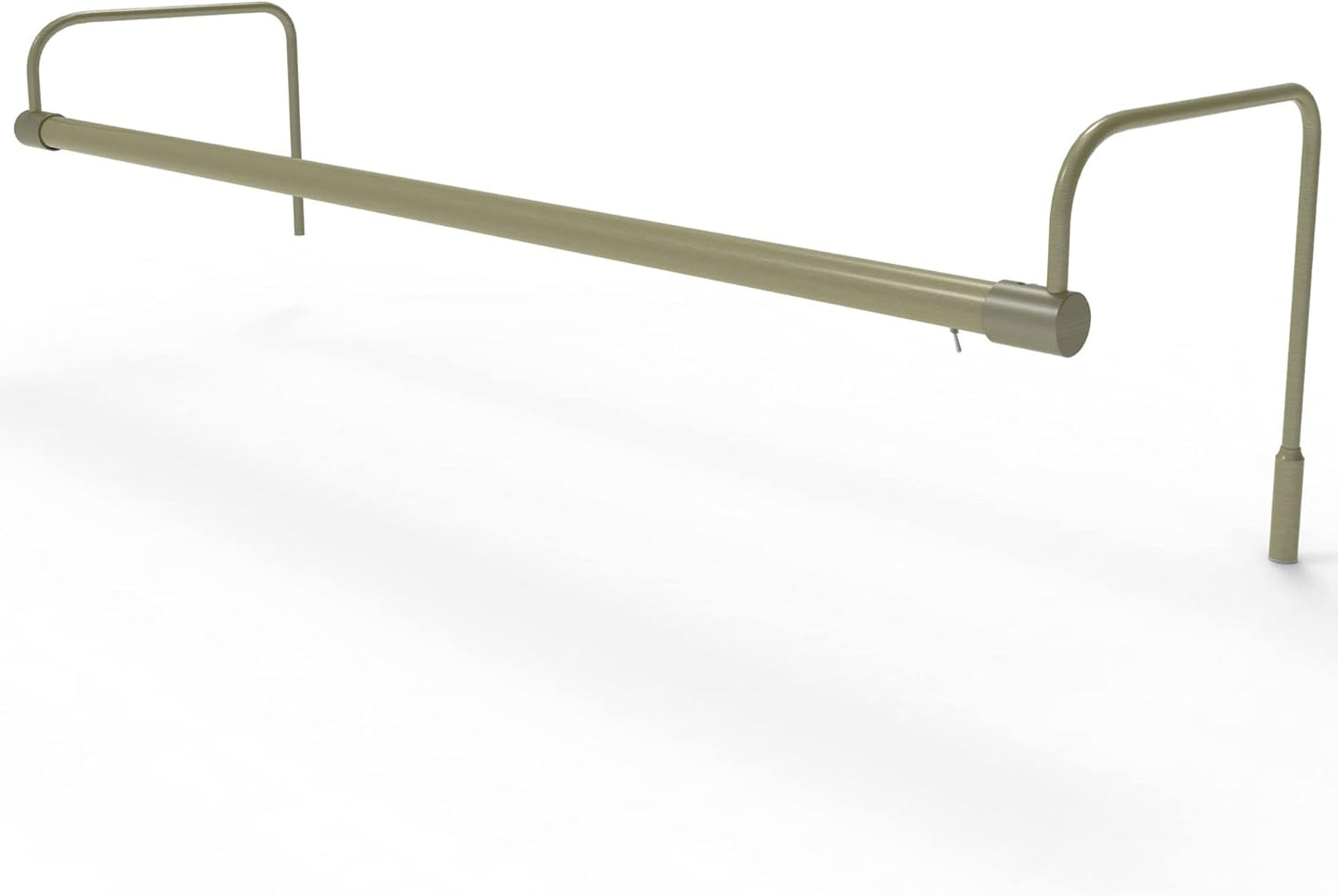 Cocoweb 30 Inch Tru-Slim Antique Brass Picture Light - LED, 2700K, Adjustable Arm, Plug-in, Toggle Switch, Sleek and Compact Design