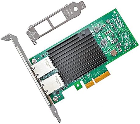 PCI-E PCI Express X4 10Gb Network Interface Card with Intel chipset X550-T2 Ethernet Dual RJ45 Port Server LAN Adapter NIC