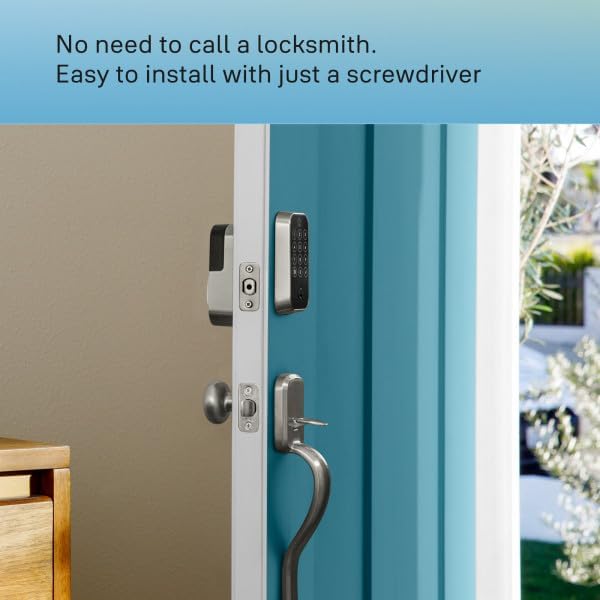 Yale Assure Lock 2 with Wi-Fi – Oil Rubbed Bronze Smart Lock for Front Door with Keypad, App Control, Backup Key, and Deadbolt – Secure Keyless Entry Door Lock, YRD450-WF1-0BP