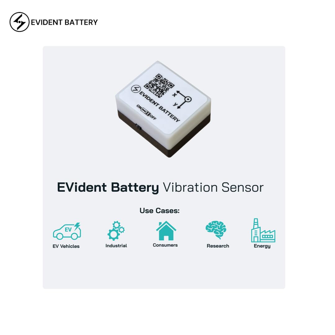 EVB Wi-Fi Vibration & Motion Sensor up to 6.66kHz | 6-Axis IMU (Accelerometer + Gyroscope) | Wi-Fi and AP Mode | API Software Portal | Sensor for Engineering Applications, EVs, & R&D Labs