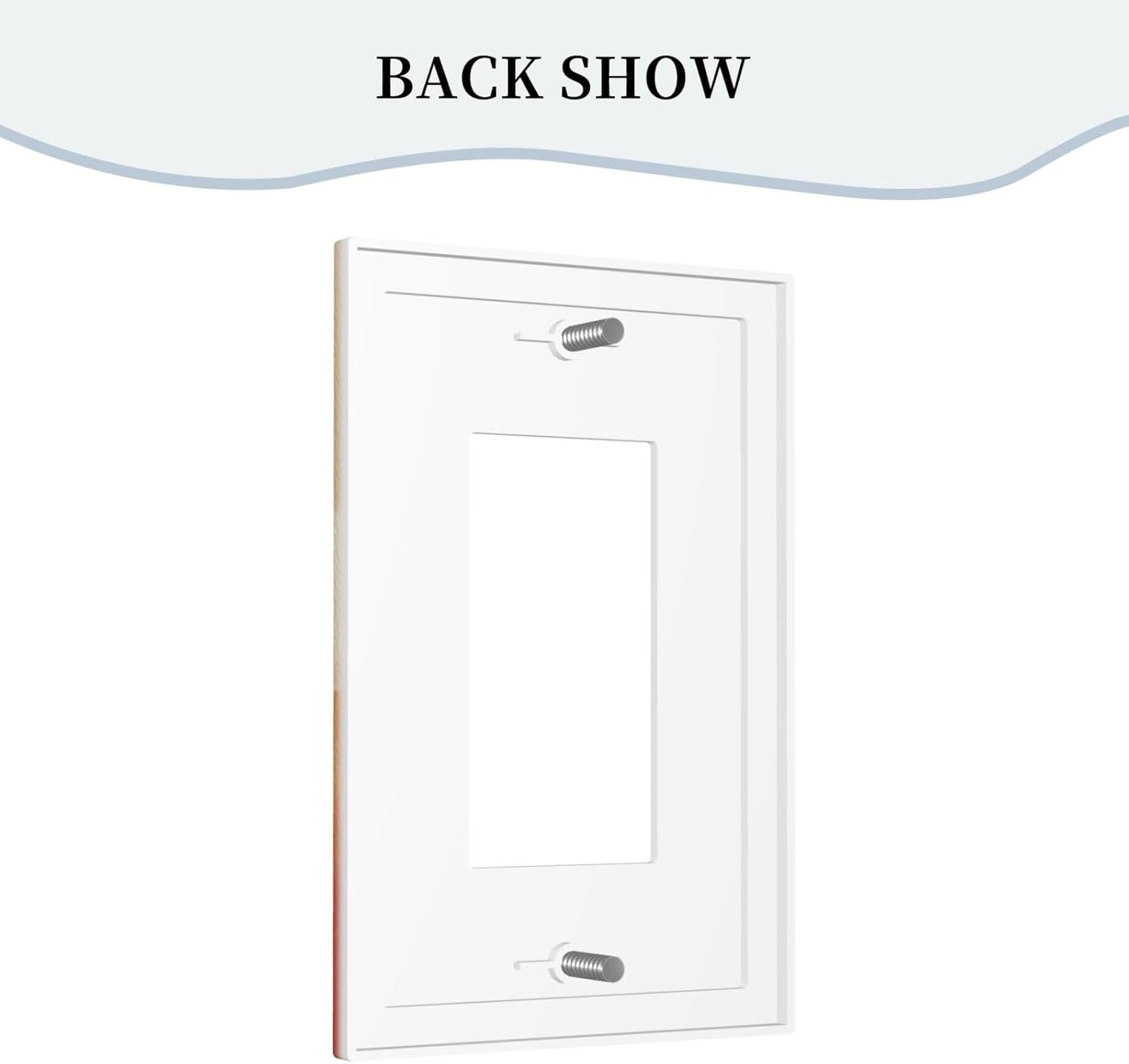 Decorative Outlet Covers Minimalist Black Women Bohemia Sun 1 Gang Rocker Light Switch Cover Plate Single Decora Light Switch Covers Wall Plate Faceplate for Bedroom Home Decor