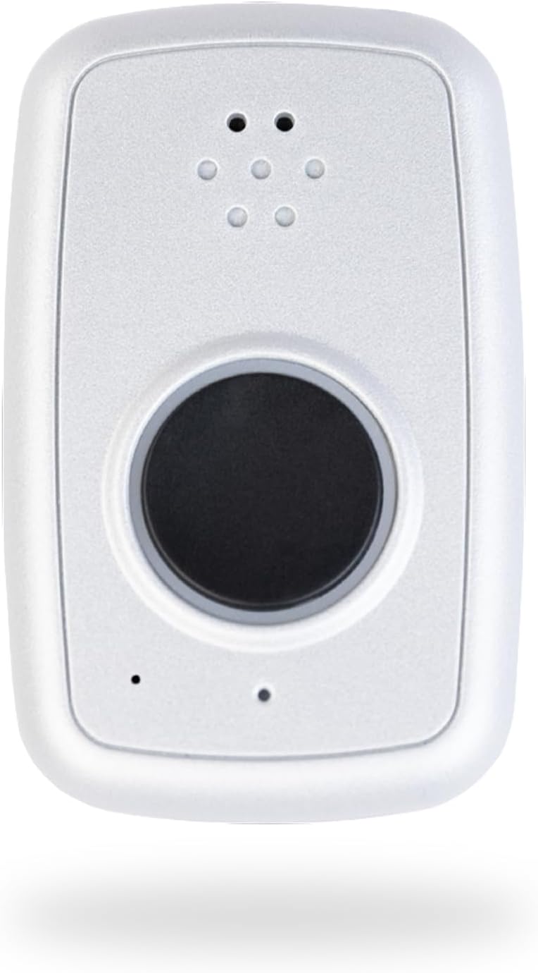 ADT - On-The-Go Mobile Medical Alert System for Seniors - GPS Capabilities, Included Waterproof Wearable Panic Button, 24/7 U.S. Based Monitoring (Black Wristband)
