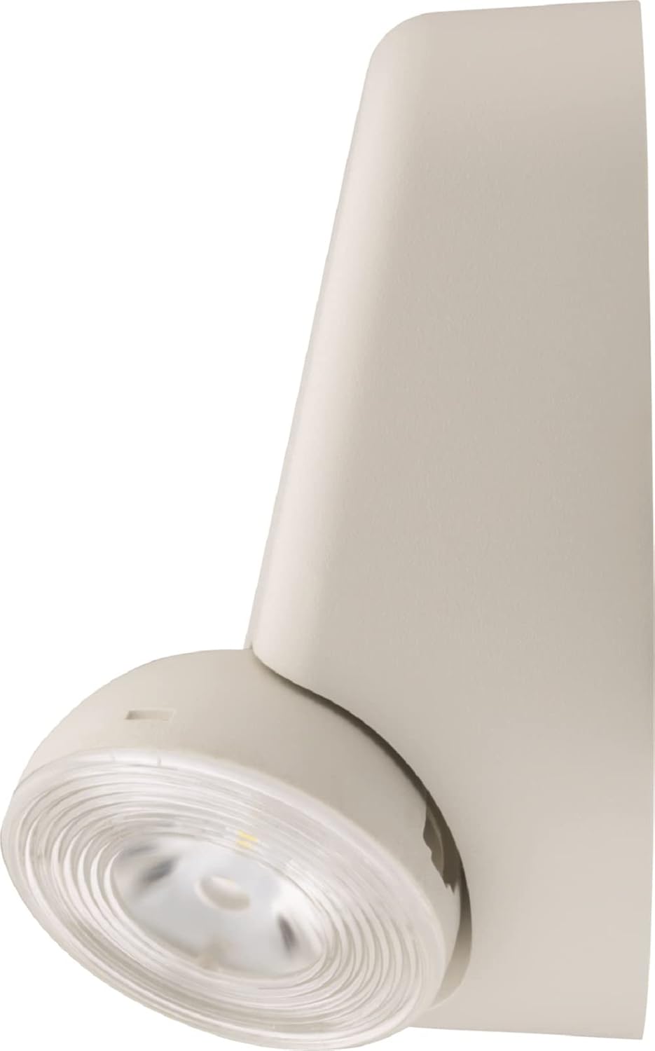Lithonia Lighting Basics Low Profile Emergency Light, LED Emergency Lights for Business, Ceiling or Wall mount, White Thermoplastic, 120/277V Dual Voltage, Remote Capacity (EU2L REM M12)