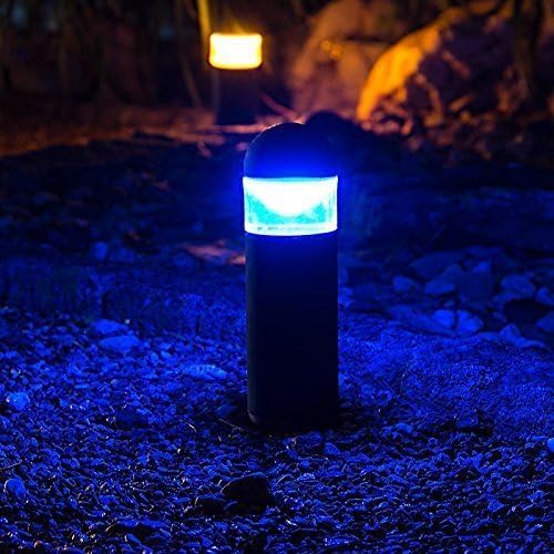 6-Pack MR16 Blue Led Bulbs 5W Replace 35W 50W Halogen Equivalent,12V Low Voltage MR16 GU5.3 Blue Color Bulb Spotlights for Outdoor Landscape Flood Track Lighting, Dimmable,