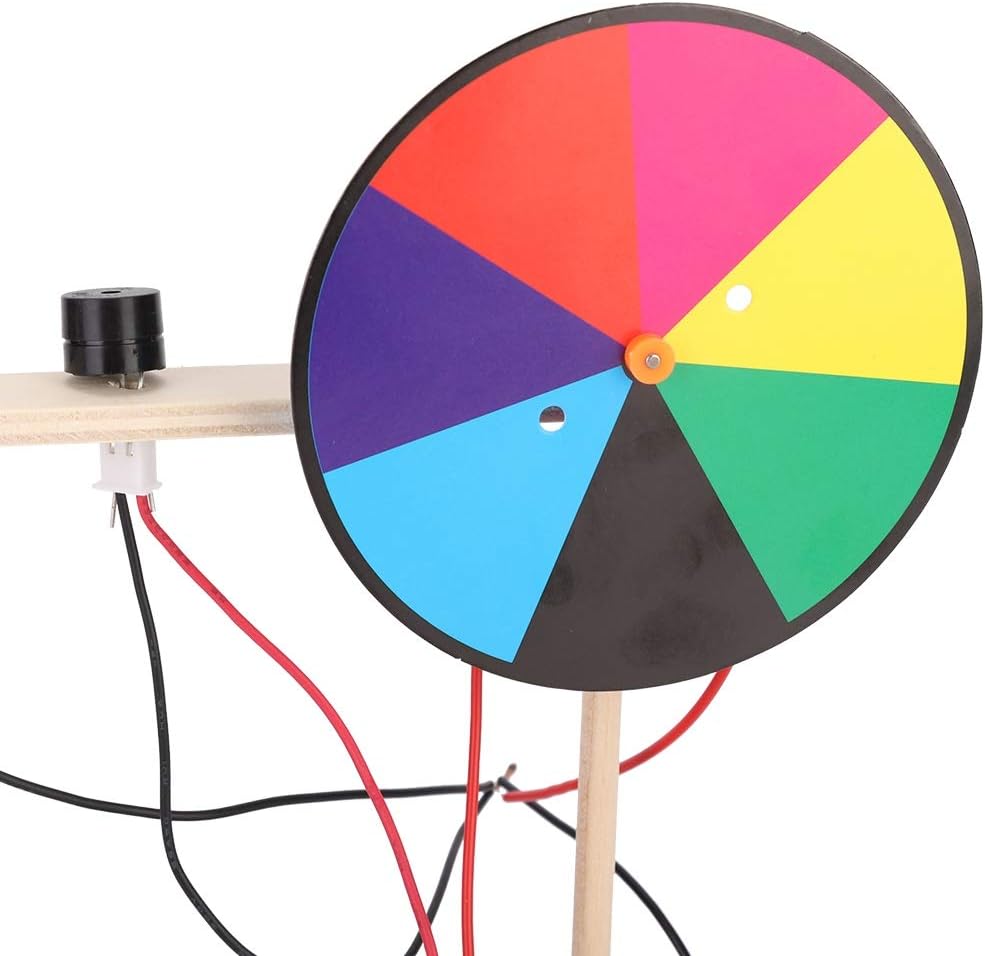 Physics Experiment Toy Educational Science Kit for Kids Sound Light Electrical Circuit Learning Wooden STEM Project Children School Laboratory Hands On Activity