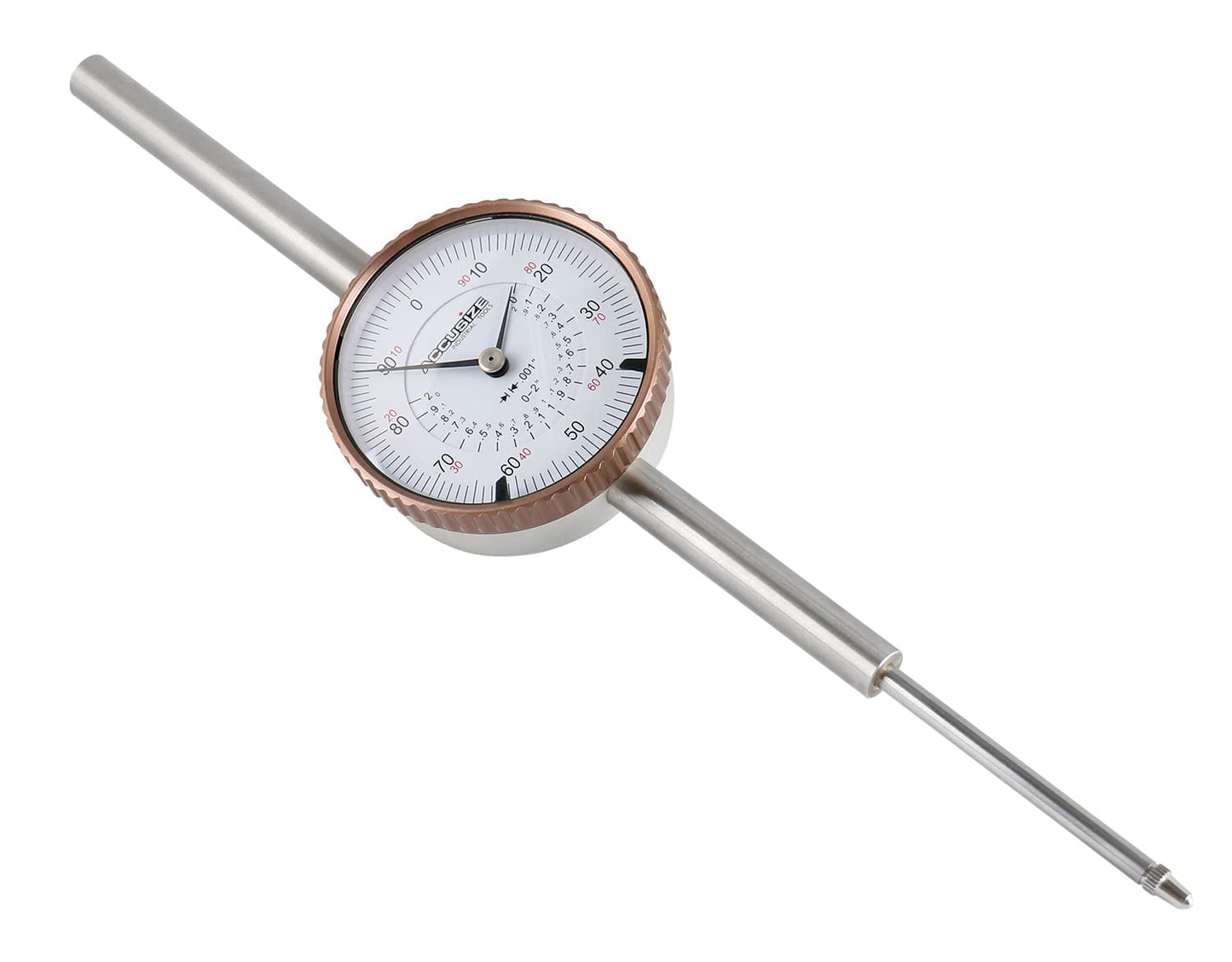 Accusize Industrial Tools 0-2'' by 0.001'' Dial Indicators, P900-S103