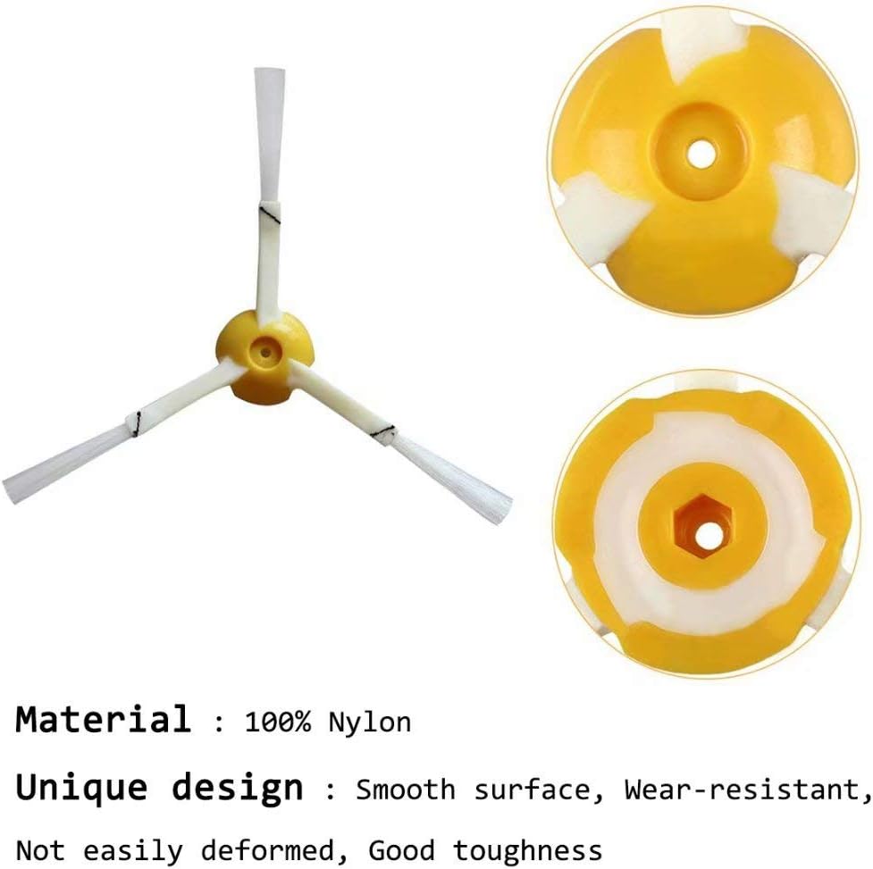MZY LLC 13 Pack Replacement Parts for iRobot Roomba 800 900 Series 805 860 870 871 880 890 960 980 985 Vacuum Accessories, Replenishement Kit with 1 Debris Extractor 3 Filters 3 Side Brushes & Screws