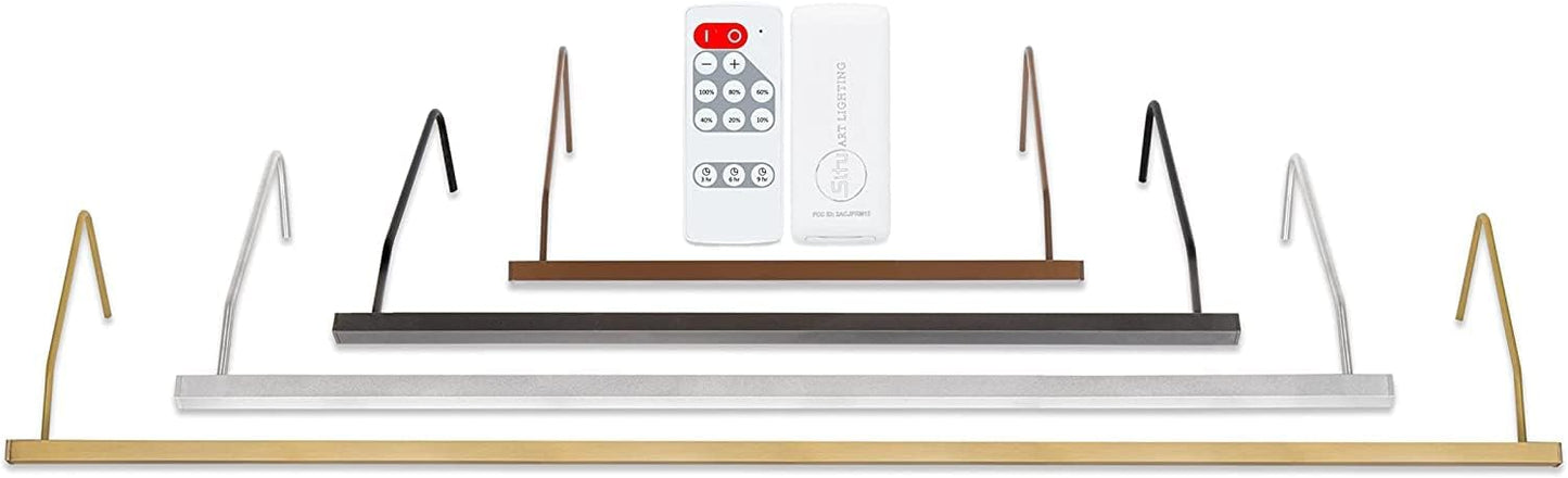Situ Lighting: Plug-in Vision Series Remote Controlled LED Art and Picture Light - USA Made - Color Tuning 2700K - 4000K