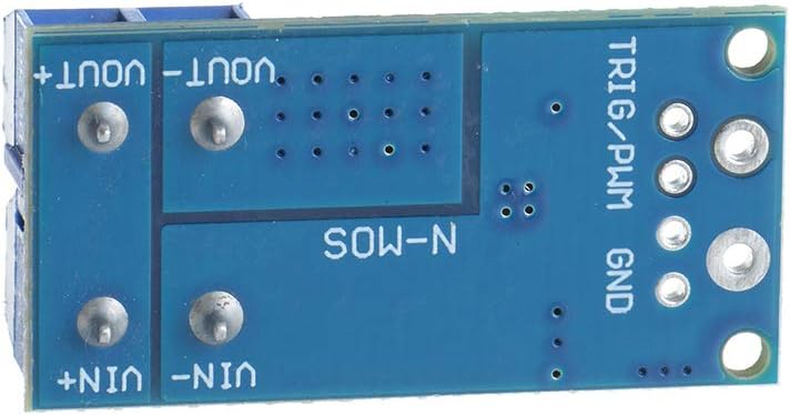5PCS DC 5V-36V 15A(Max 30A) 400W Dual High-Power MOSFET Trigger Switch Drive Module 0-20KHz PWM Adjustment Electronic Switch Control Board Motor Speed Control Lamp Brightness Control