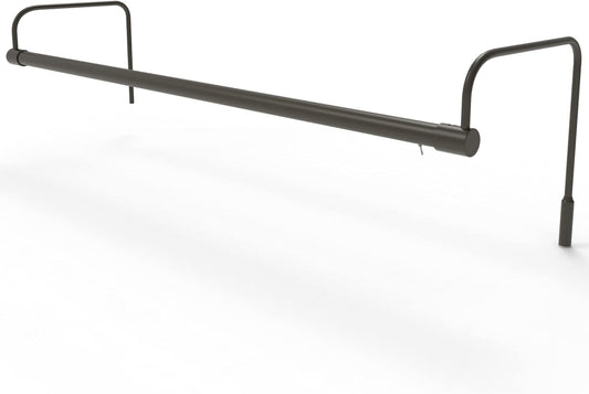 Cocoweb 30 Inch Tru-Slim Mahogany Bronze Picture Light - LED, 2700K, Adjustable Arm, Plug-in, Toggle Switch, Sleek and Compact Design