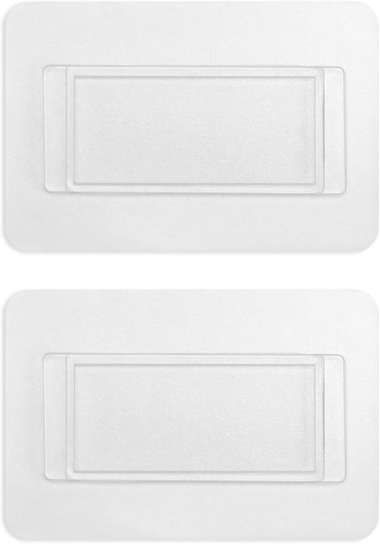 Boperzi Replacement Adhesive Strip for Toothbrush Holder Wall Mounted Toothpaste Dispenser (2 PCS)